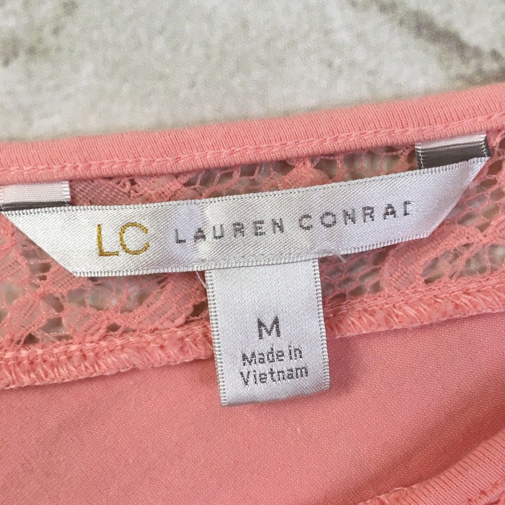 Lauren Conrad V-neck Length Dress Sz M - Picture 7 of 8